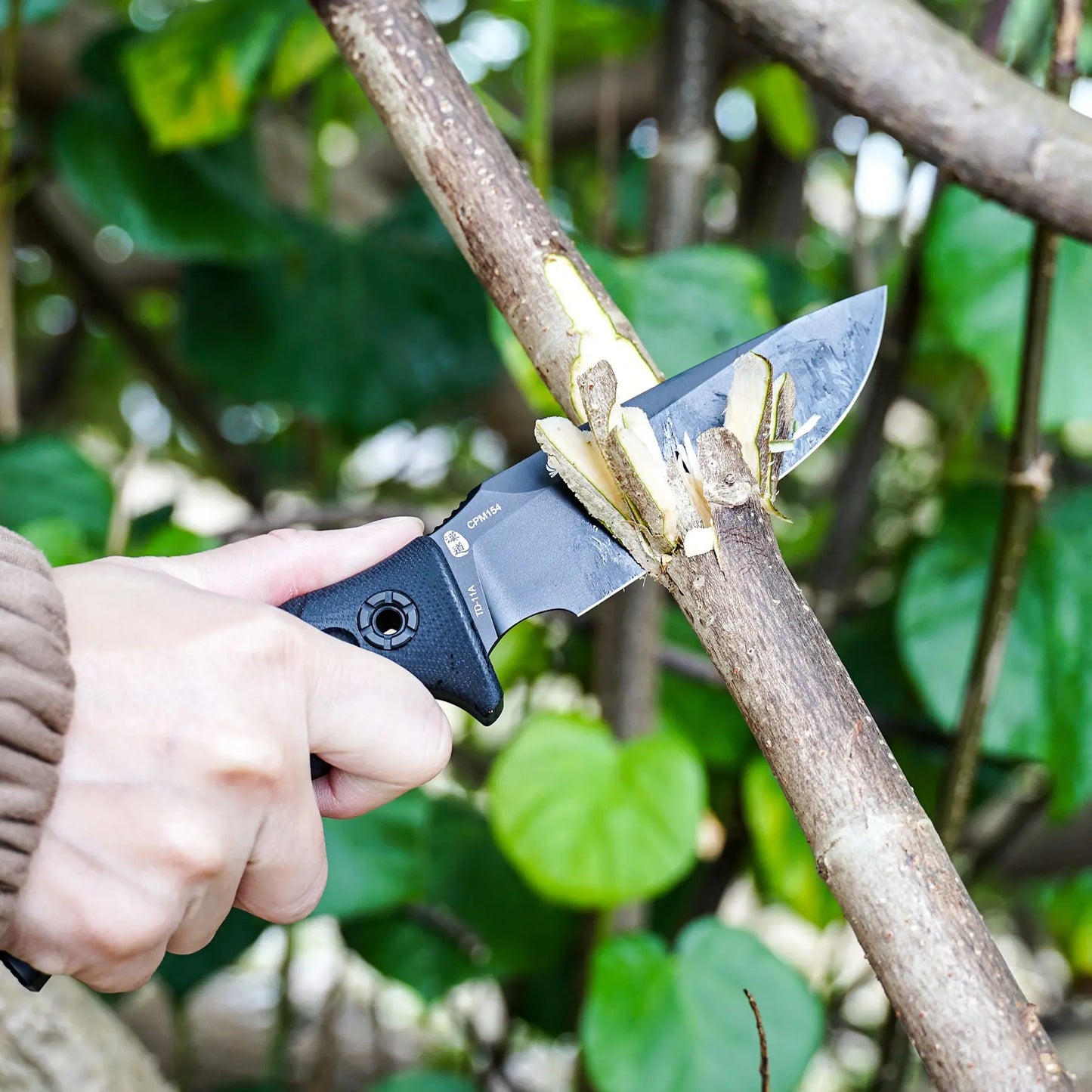 Fixed Blade ROCK X CPM154 Fixed Blade Knife - Durable and Reliable from HX OUTDOORS
