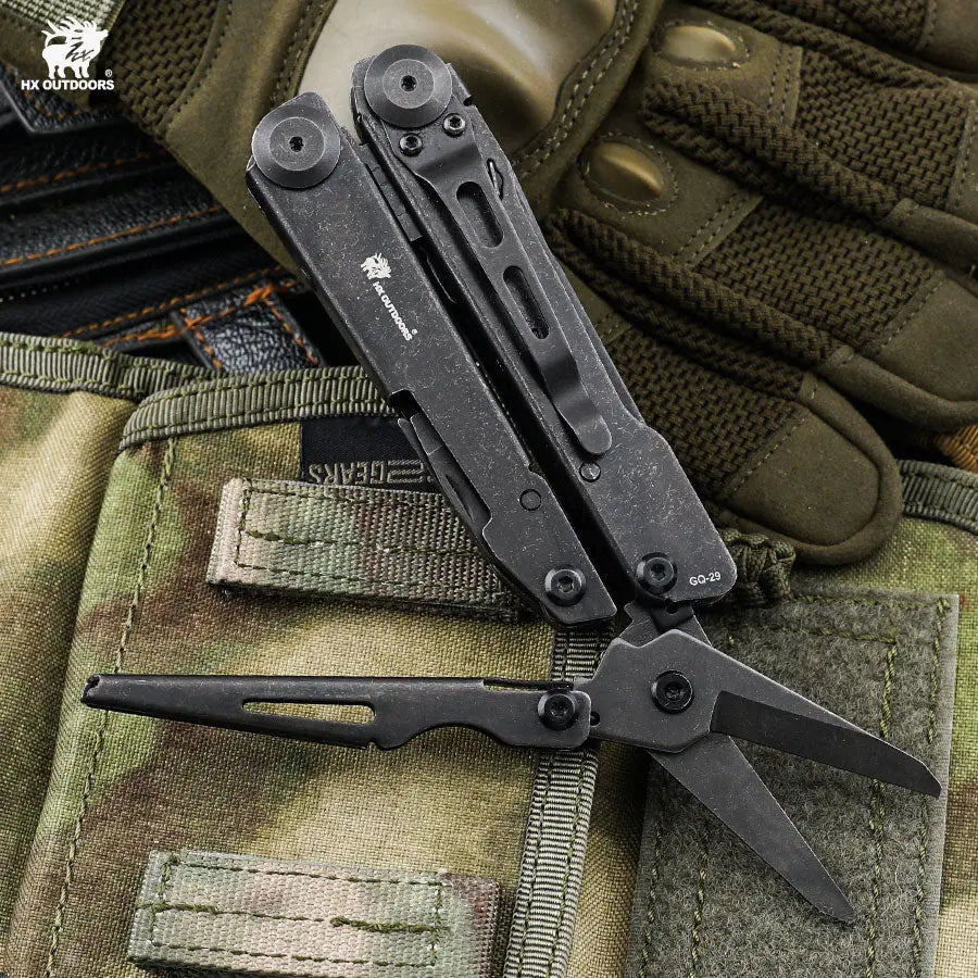 Multi-tool HX OUTDOORS CLIPX 5.35" 2Cr13 Multi-tool Pliers GQ-29 from HX OUTDOORS