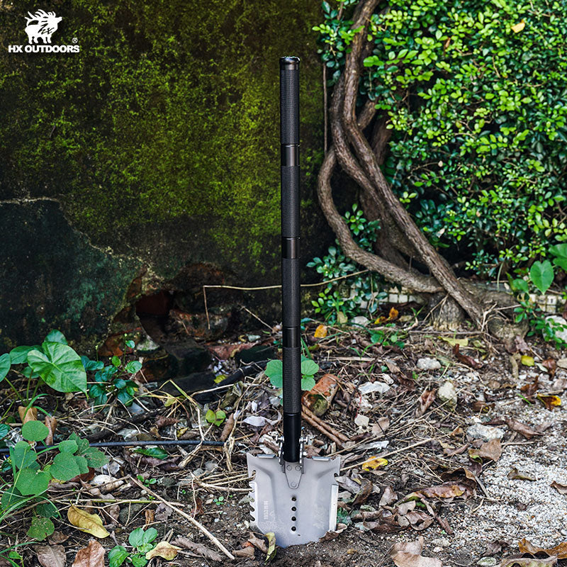 HX OUTDOORS IRONCLAD | Shovel | 31.81" Overall Length | 420 Head | Aluminum Handle | GBC-59B IRONCLAD