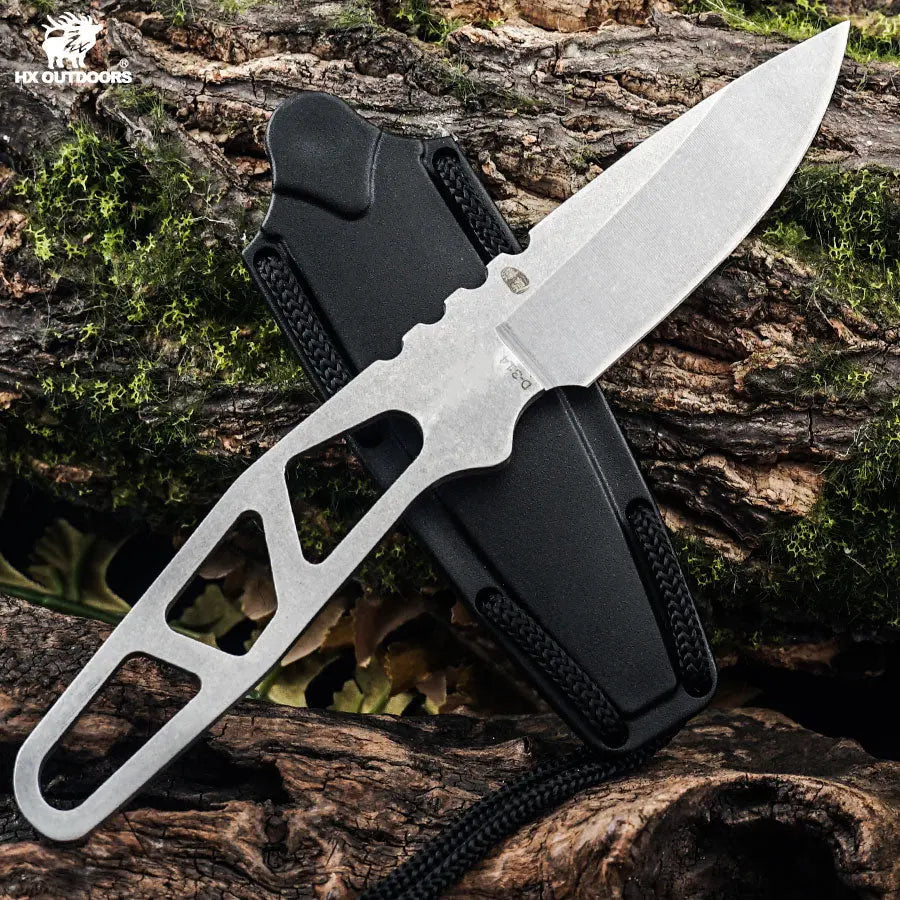 Fixed Blade HX OUTDOORS VIGIL Ⅱ 2.60" 5CR15 INTEGRAL STEEL Survival EDC D-314 from HX OUTDOORS