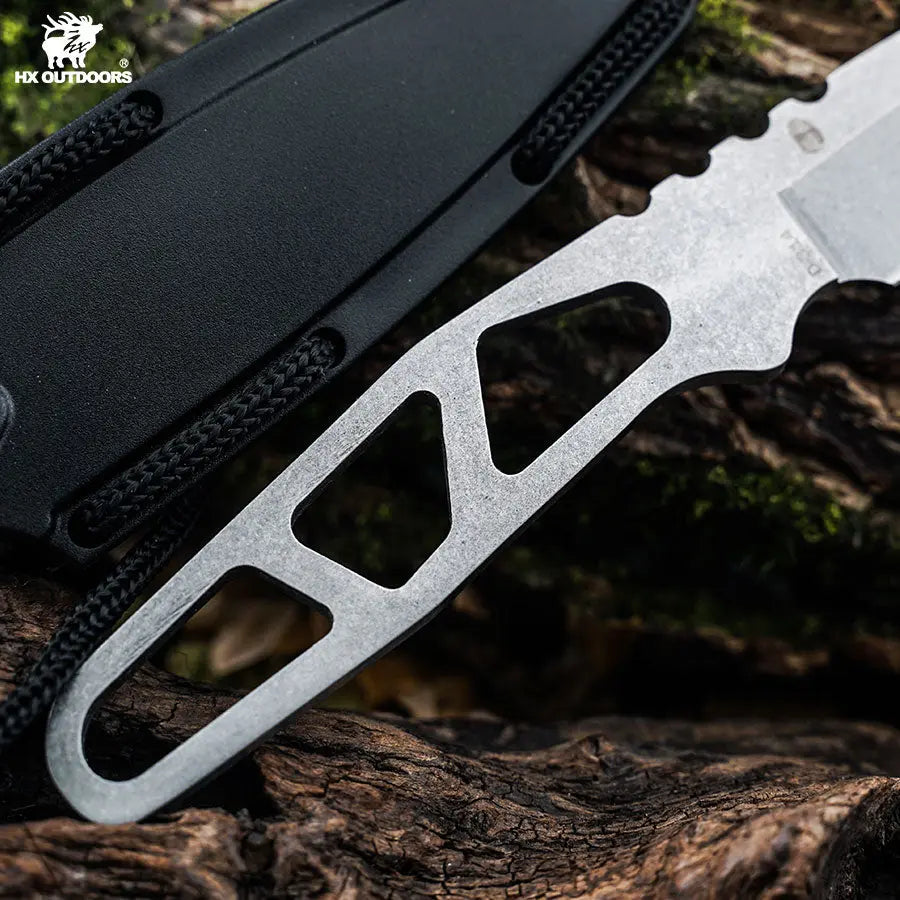Fixed Blade HX OUTDOORS VIGIL Ⅱ 2.60" 5CR15 INTEGRAL STEEL Survival EDC D-314 from HX OUTDOORS