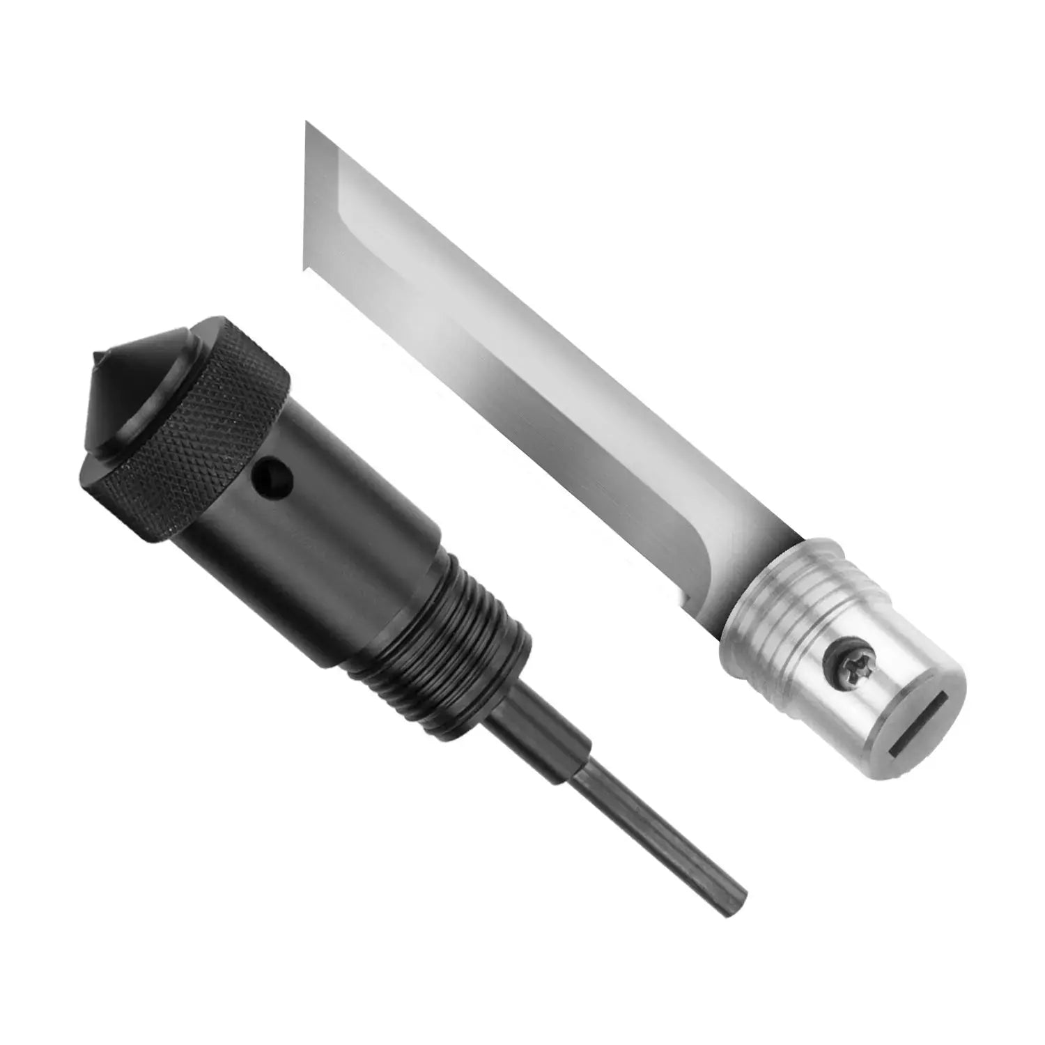 Shovel HX OUTDOORS VALIANTOR Shovel Kit w/ Hoe, Saw, Knife, Bottle Opener, Fire Starter Aluminum Alloy Handle (37.24" 440 Stainless Steel Head) GBC-46 from HX OUTDOORS