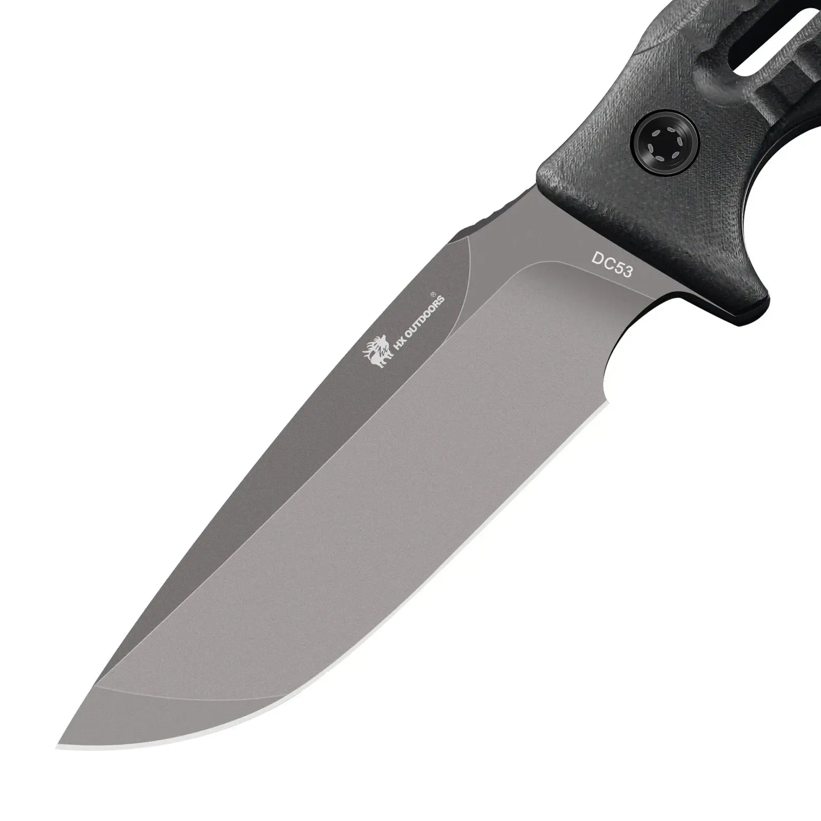 HX OUTDOORS ROCK APEX | Fixed Blade | 3.8" DC53 Blade | Black G10 Handle | TD-18B ROCK APEX