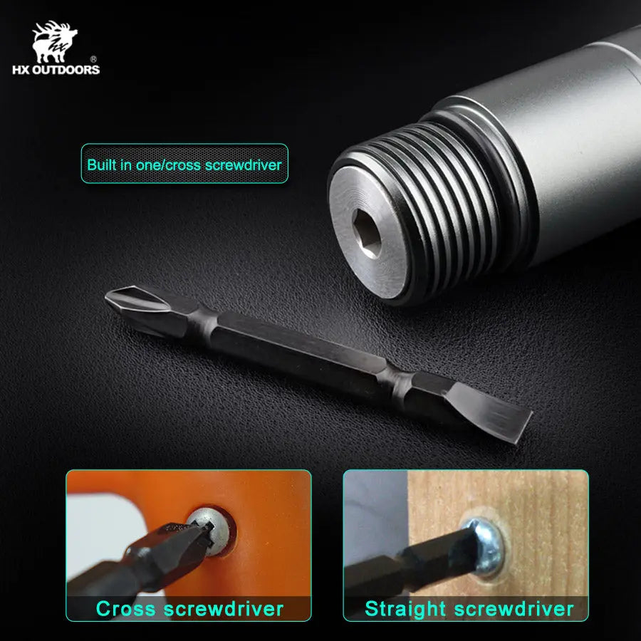 Survival Baton HX OUTDOORS SENTINEL FORCE Survival Batons Stick (36'' Aluminum Alloy) ZSG-001B from HX OUTDOORS