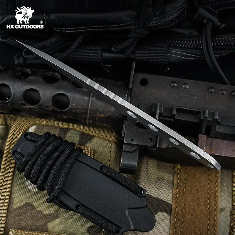 Fixed Blade HX OUTDOORS VIGIL 2.60" 5CR15 INTEGRAL STEEL Survival EDC D-288 from HX OUTDOORS