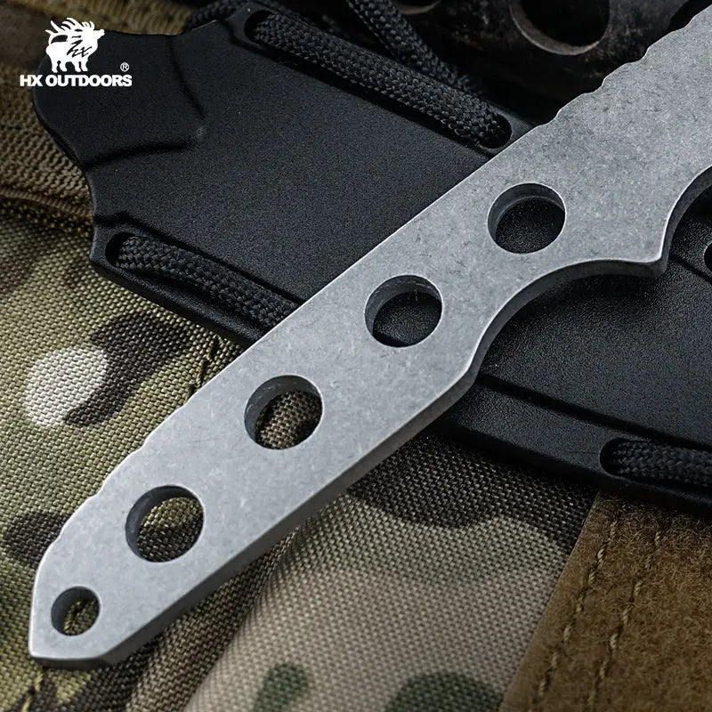 Fixed Blade HX OUTDOORS VIGIL 2.60" 5CR15 INTEGRAL STEEL Survival EDC D-288 from HX OUTDOORS