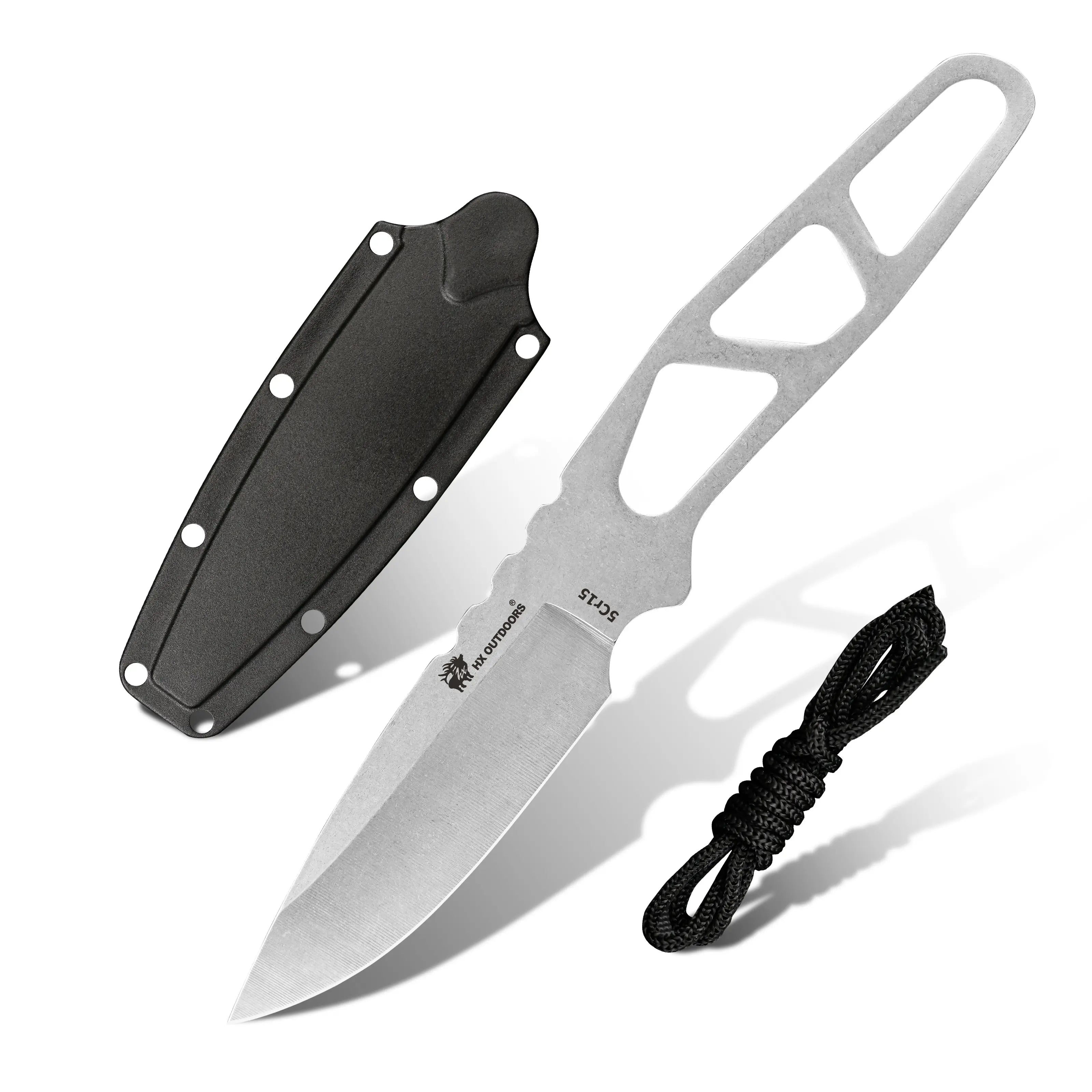 Fixed Blade HX OUTDOORS VIGIL Ⅱ 2.60" 5CR15 INTEGRAL STEEL Survival EDC D-314 from HX OUTDOORS