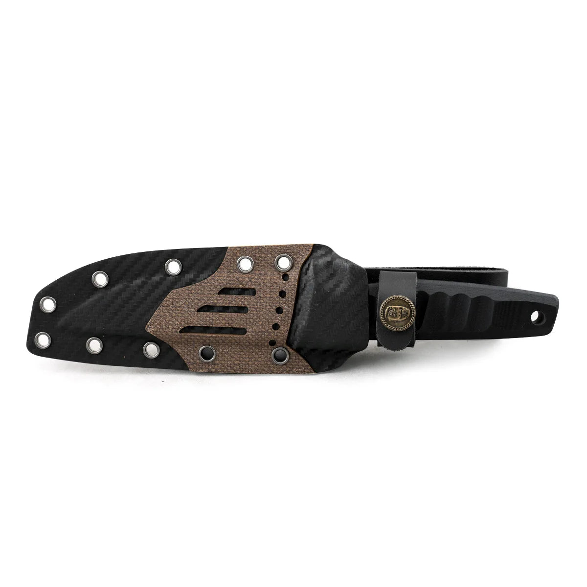 PRISM Fixed Blade | 4.72" DLC‑Coated CPM 20CV Blade | Black G10 Handle | HX OUTDOORS D-352