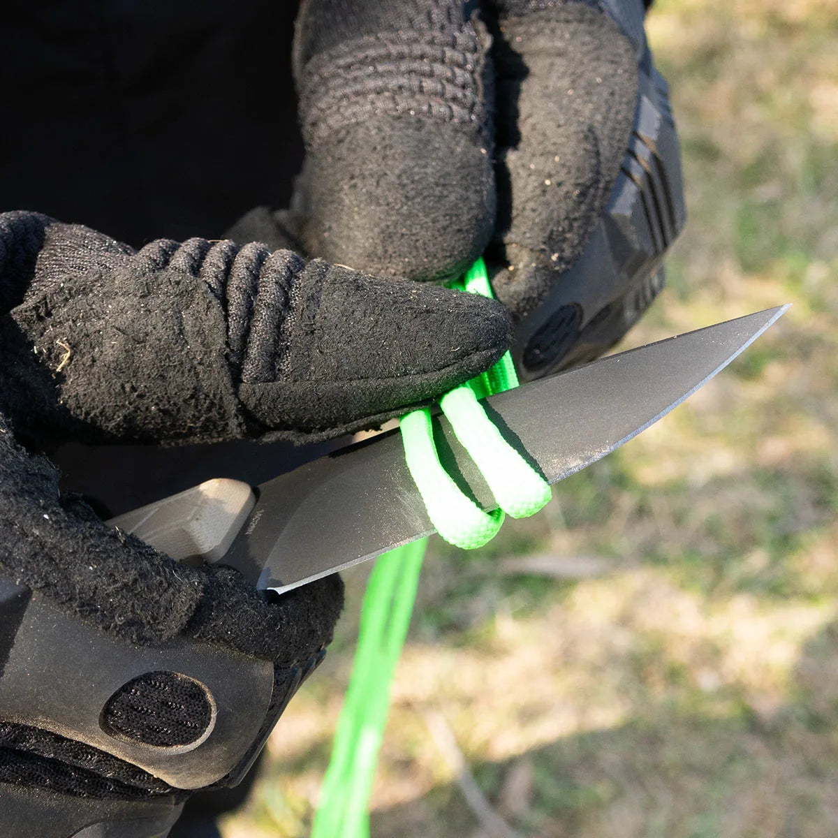 MAVERICK Fixed Blade | 2.95" Titanium Coating 14C28N Blade | Gary G10 Handle | HX OUTDOORS D-354B