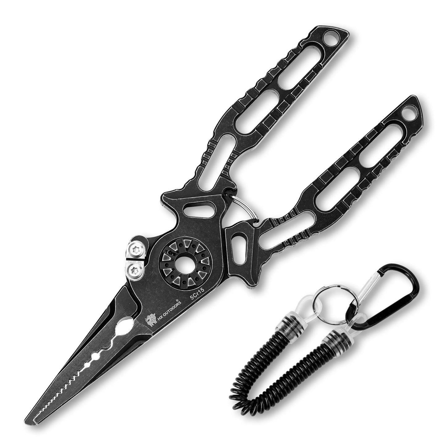 Plier HX OUTDOORS Fishing Lure Pliers SLT SPL SALTRx (7.6" 5CR15) GQ-23B from HX OUTDOORS