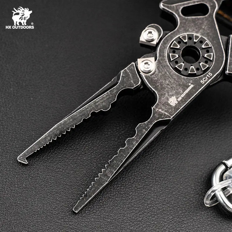 Plier HX OUTDOORS Fishing Lure Pliers SLT SPL SALTRx (7.6" 5CR15) GQ-23B from HX OUTDOORS