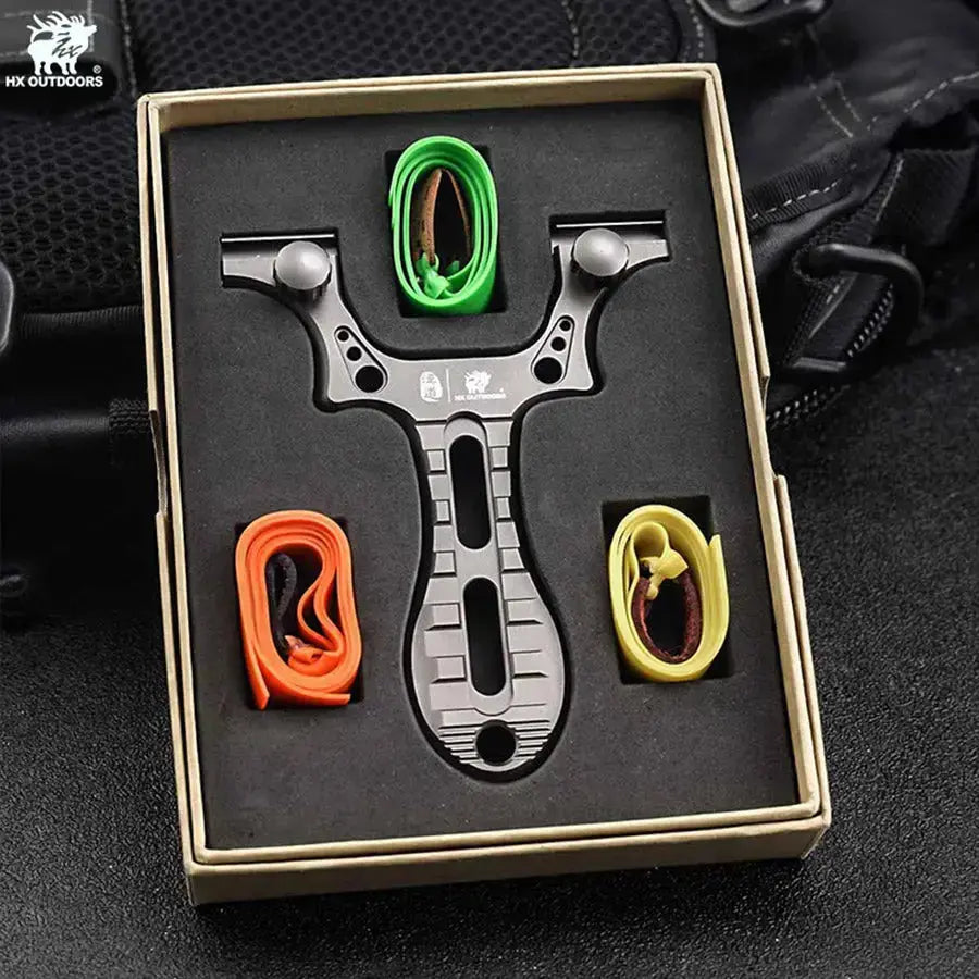 Slingshot ACCURlON Stealth Slingshot | Tactical Precision for Silent Missions from HX OUTDOORS