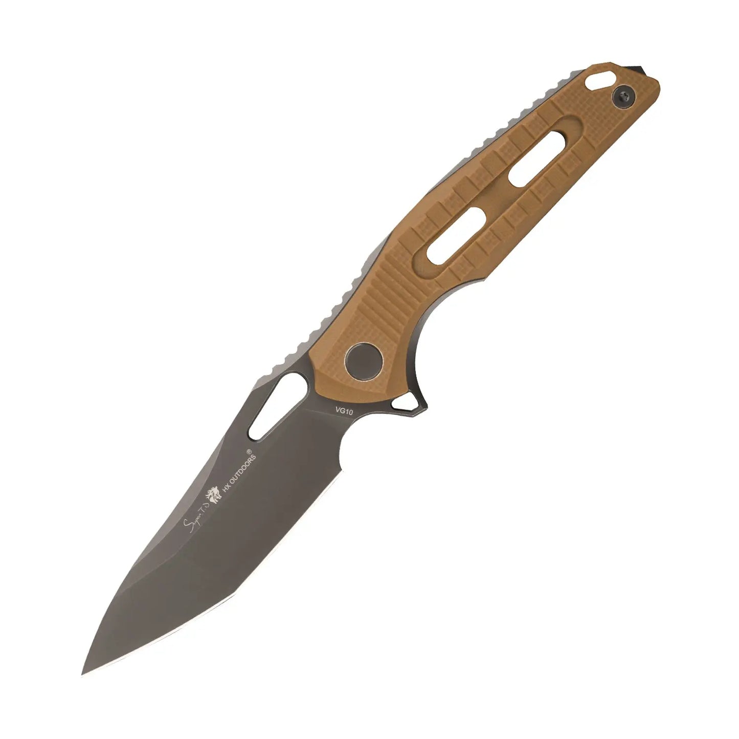 Fixed Blade HX OUTDOORS ROCK BASALT 3.5