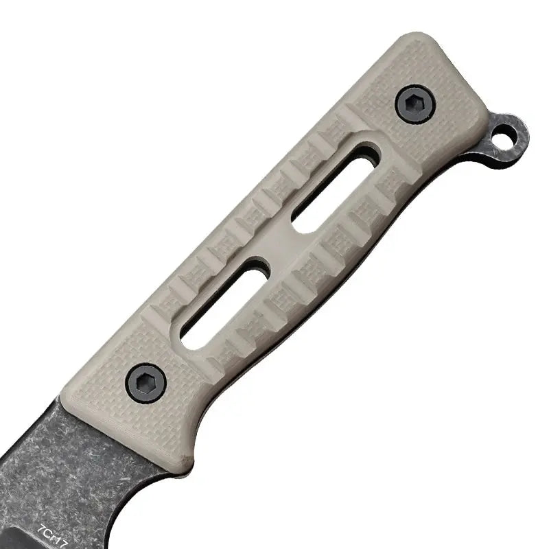 Bush Tool HX OUTDOORS ROCK 8.3" DC53 Black G10 Handle Bush Tool Fixed Blade Knife Camping Survival and Outdoor MT-022 from HX OUTDOORS