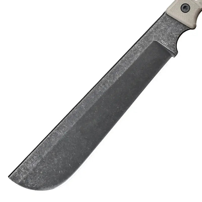 Bush Tool HX OUTDOORS ROCK 8.3" DC53 Black G10 Handle Bush Tool Fixed Blade Knife Camping Survival and Outdoor MT-022 from HX OUTDOORS