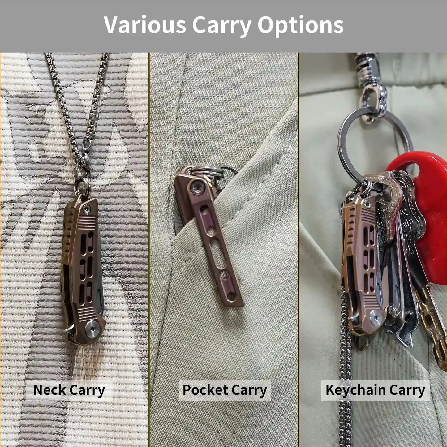 HX OUTDOORS MINI ARMORED | Pocket Knife | Liner Lock | 1.37