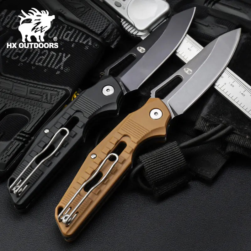 Pocket Knife HX OUTDOORS ROCK FLUORITE 2.95