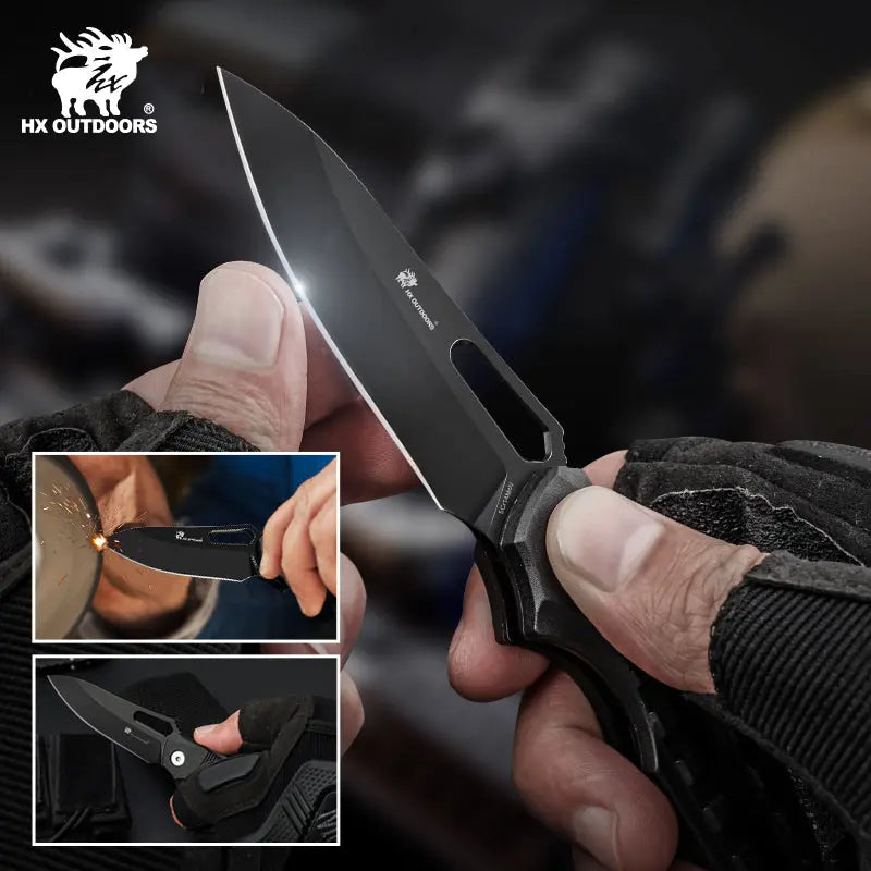 Pocket Knife HX OUTDOORS ROCK FLUORITE 2.95