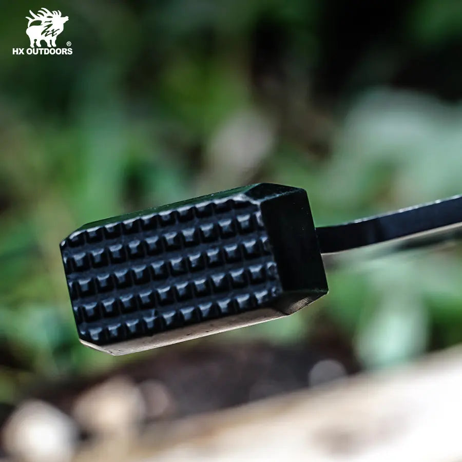 Camping Hatchet HX OUTDOORS 8.9" 5CR14 Green G10 Mini Warfire Demolition Best Tatical Axe Camping Survival FT-15mini from HX OUTDOORS
