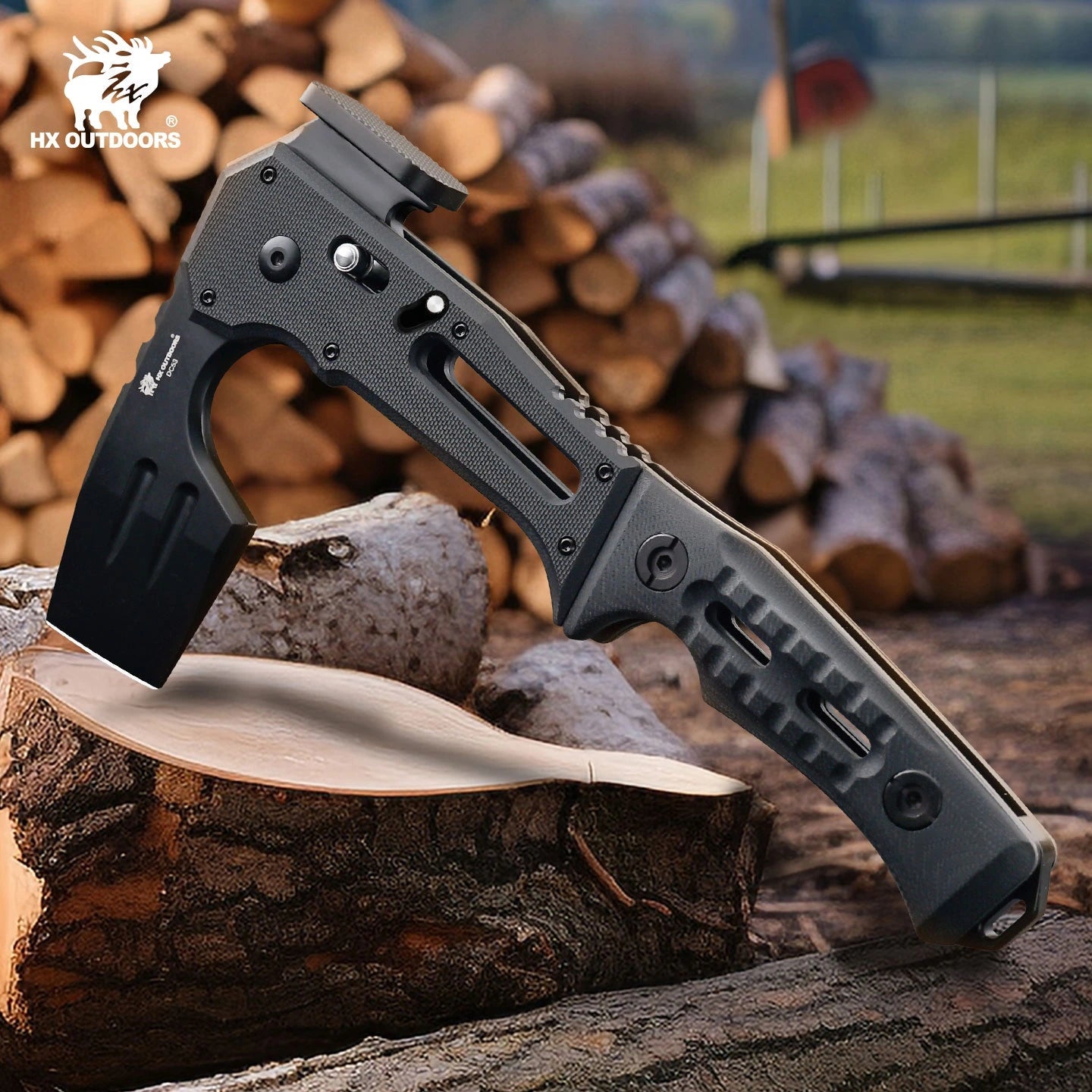 HX OUTDOORS FALCILUX Folding Hatchet