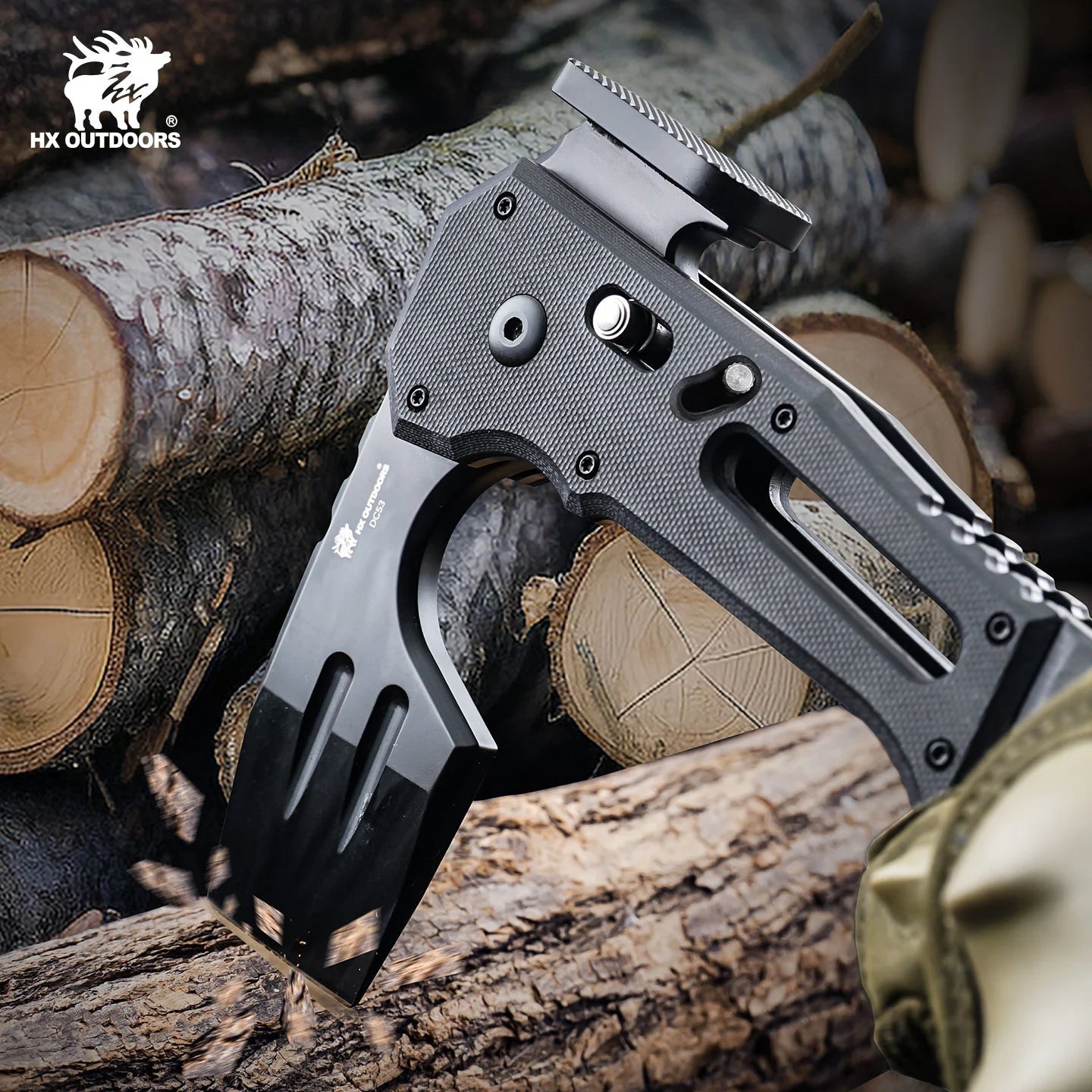 HX OUTDOORS FALCILUX Folding Hatchet