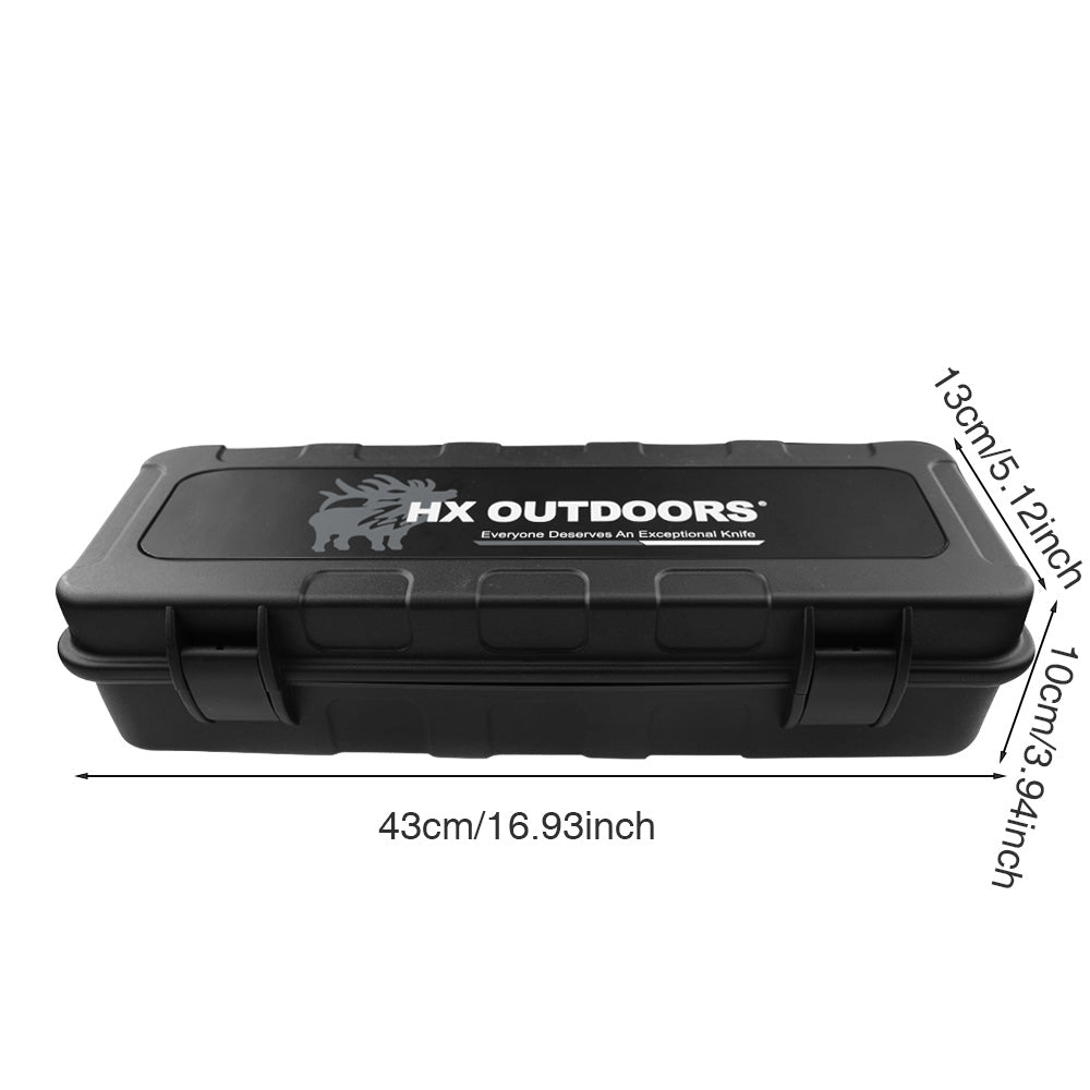 Estuche de plástico impermeable de gran tamaño HX OUTDOORS