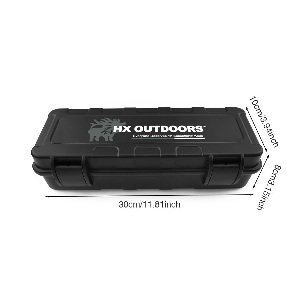 Estuche de plástico impermeable mediano HX OUTDOORS