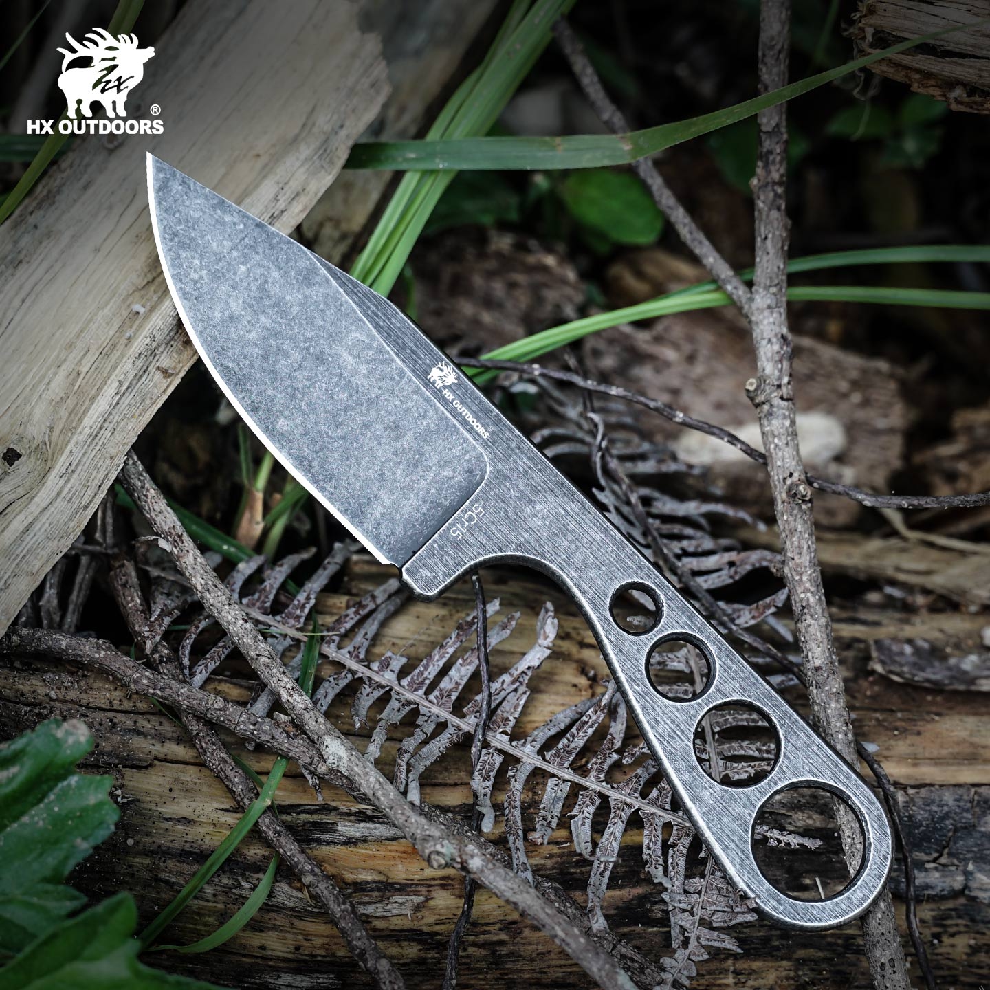 HX OUTDOORS ROCK APEX PRO Fixed Blade Knife