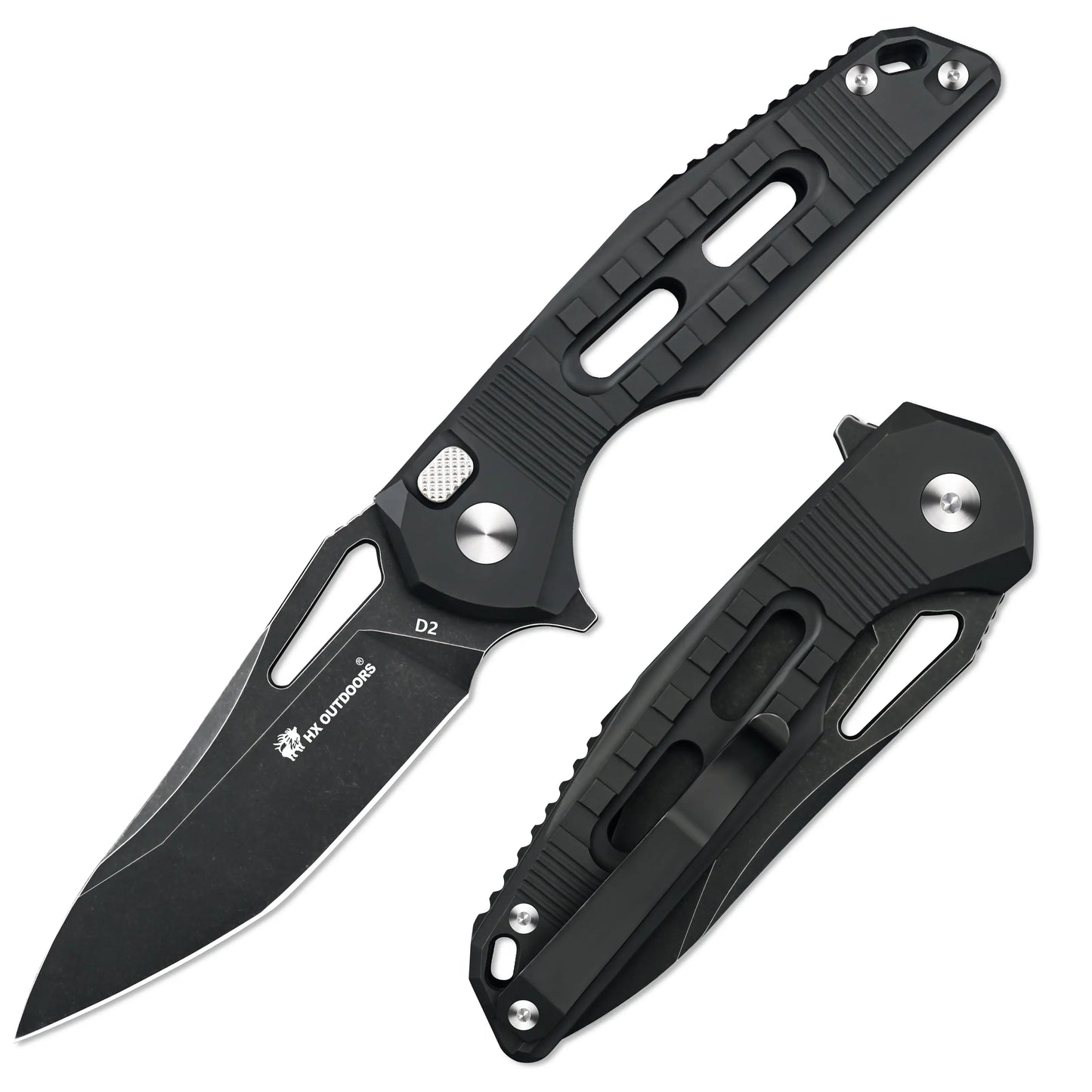 Pocket Knife HX OUTDOORS REINFORCED ROCK ONYX 2.87
