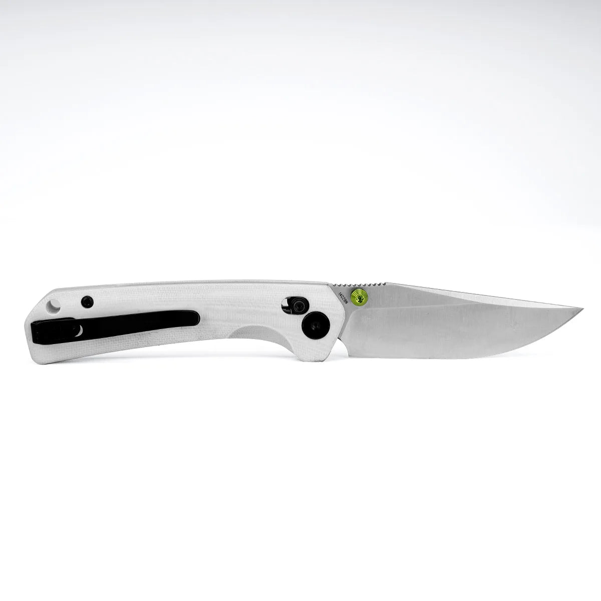 COOL KID Pocket Knife | Crossbar Lock | 3.35" 14C28N Blade | White G10 Handle | HX OUTDOORS ZD-122S