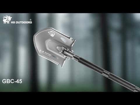 HX OUTDOORS RAPTOR I | Pelle | Longueur hors tout 94 cm | Tête 440 | Manche en aluminium | GBC-45