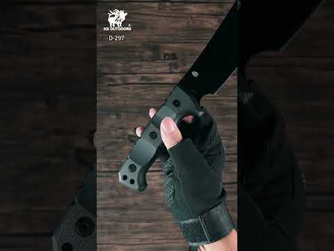 Bush Tool BLACKFLARE | 5CR14 | BLACK G10 | D-297