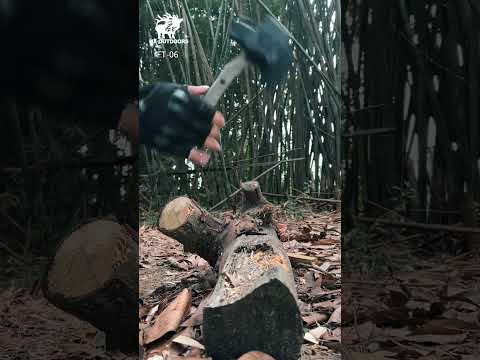 HX OUTDOORS MINI GUARDIANS | Hatchet | 9.45" Overall Length | 440 Blade | Brown G10 Handle | FT-06