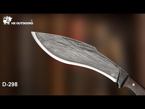 FORGED MOUNTAIN Manganese Machete | Walnut Outdoor Camping Knife