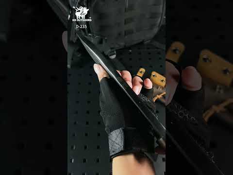 HX OUTDOORS CHEF HERO | Machete | 8.27" Manganese Blade | Walnut Handle | D-235