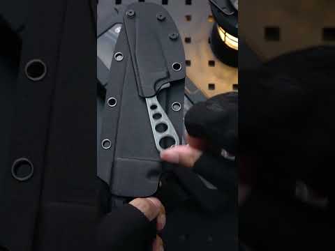 HX OUTDOORS NIGHTSTALKER | Fixed Blade | 5.12" DC53 Blade | Black G10 Handle | D-307