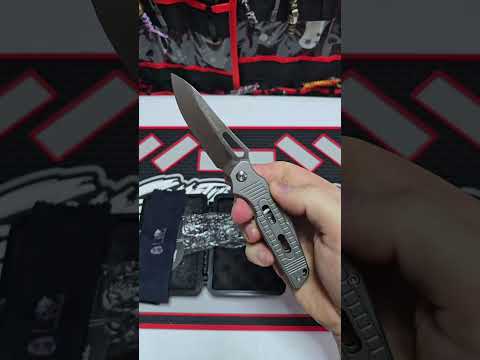 ROCK FLUORITE D2 Titanium | EDC Liner Lock Pocket Knife – HX OUTDOORS