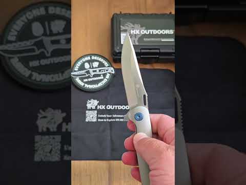 VULCAN D2 Titanium | EDC Liner Lock Pocket Knife – HX OUTDOORS