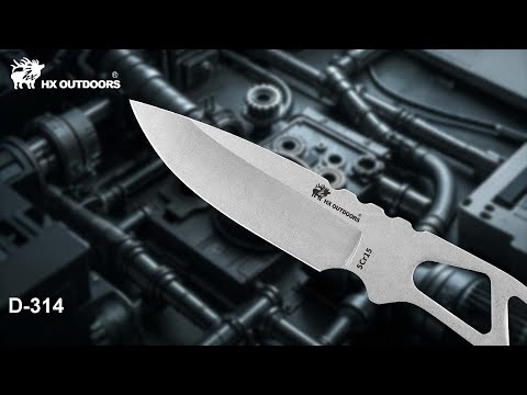 HX OUTDOORS VIGIL | Hoja fija | Hoja de 2,6" 5Cr15 | Acero integral | D-288