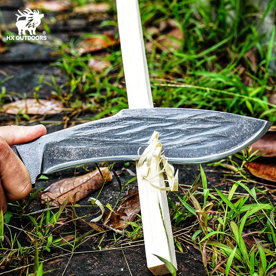 FORGED MOUNTAIN Manganese Machete | Walnut Outdoor Camping Knife