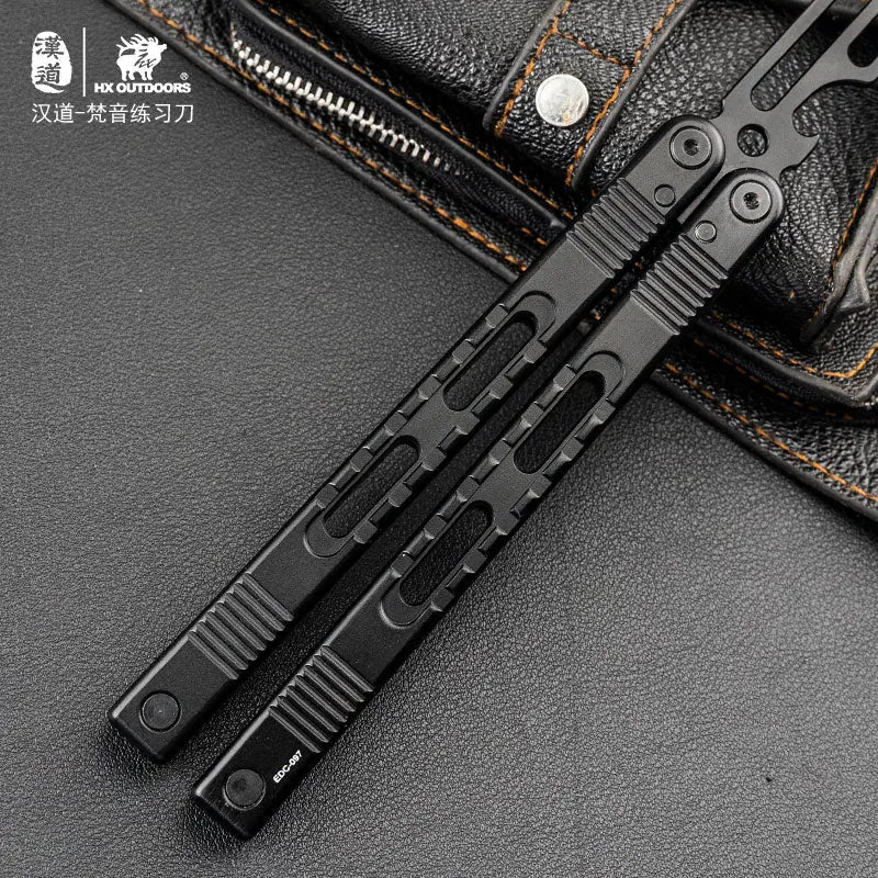 KALPA FLYER Balisong 5Cr15 Blade Black | Butterfly Training Knife KALPA FLYER Balisong 5Cr15 Blade Black | Butterfly Training Knife