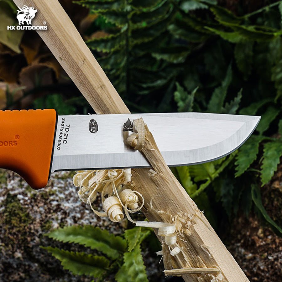 
                  
                    Fixed Blade HX OUTDOORS 3.74" 5Cr15  Black PP+TPR Orange Handle FORGE Master Fixed Blade Knife Outdoor Camping Survival Hunting TD-21C from HX OUTDOORS
                  
                