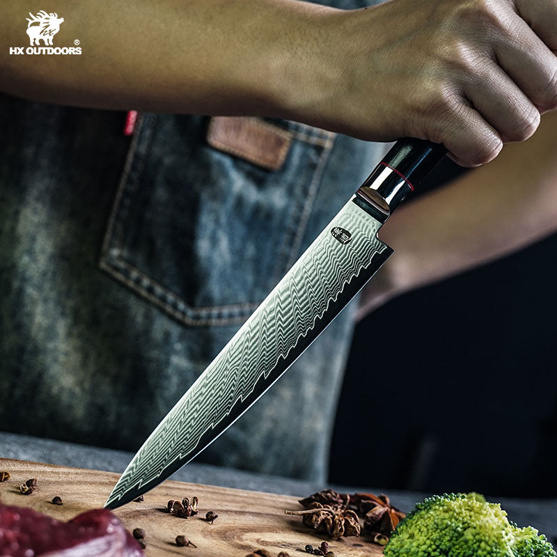 
                  
                    Kitchen Knife HX OUTDOORS PHOENIX Chef's Knife Black (7.9" Damascus Blade) CD-061B from HX OUTDOORS
                  
                