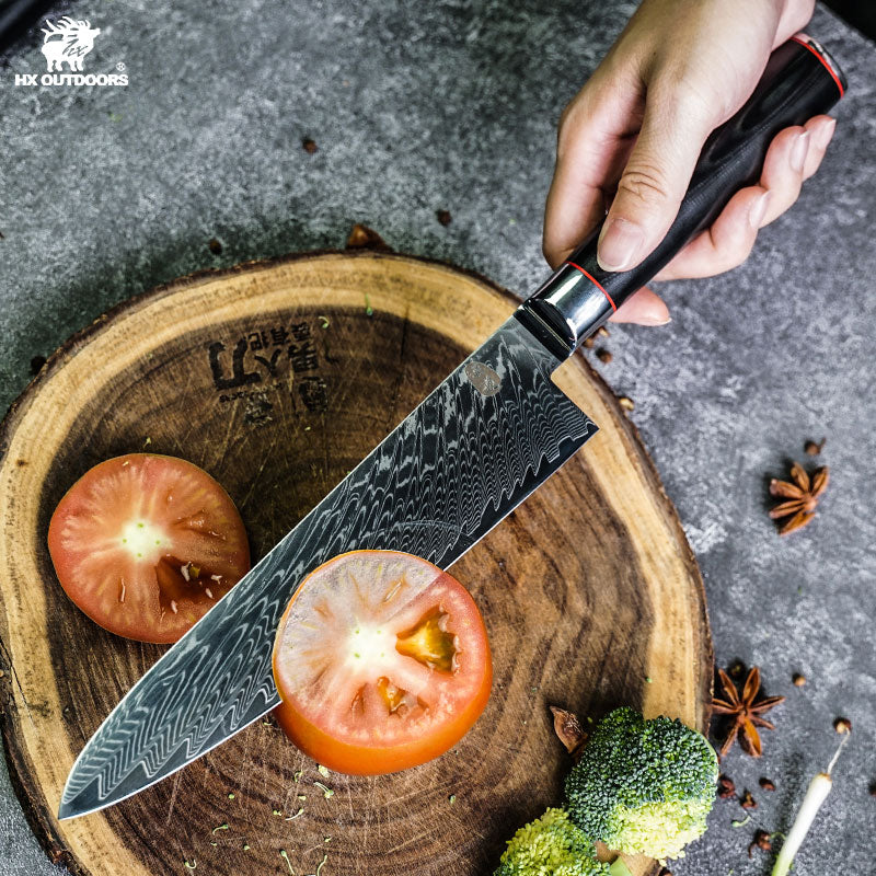 
                  
                    Kitchen Knife HX OUTDOORS PHOENIX Chef's Knife Black (7.9" Damascus Blade) CD-061B from HX OUTDOORS
                  
                