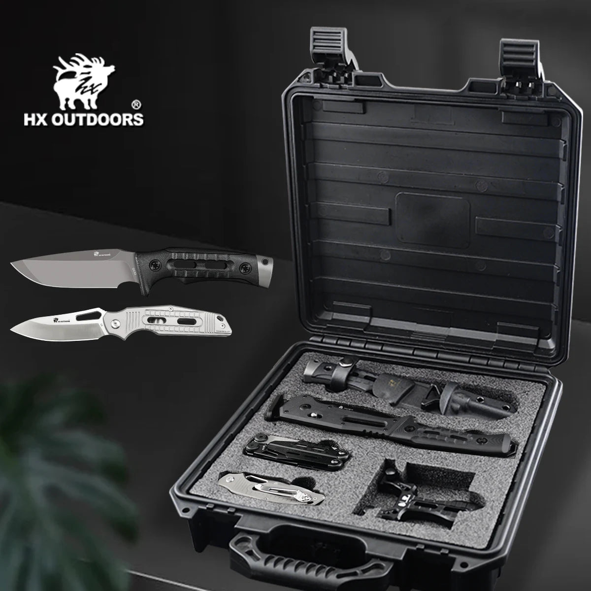 TITAN 5-in-1 Survival Toolbox | HX OUTDOORS LKTZ-001