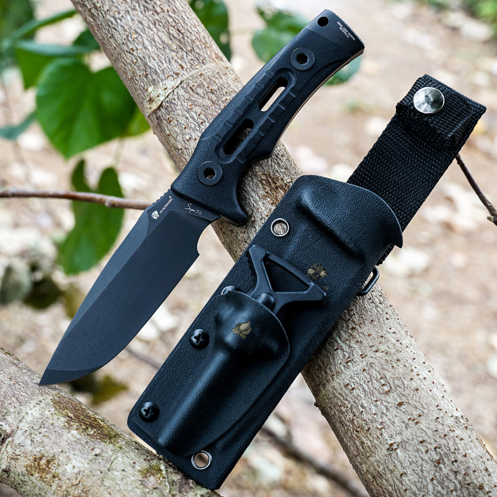 
                  
                    Fixed Blade HX OUTDOORS ROCK X Survival Fixed Blade Knife Black G10 (3.8'' DC53) TD-11B from HX OUTDOORS
                  
                