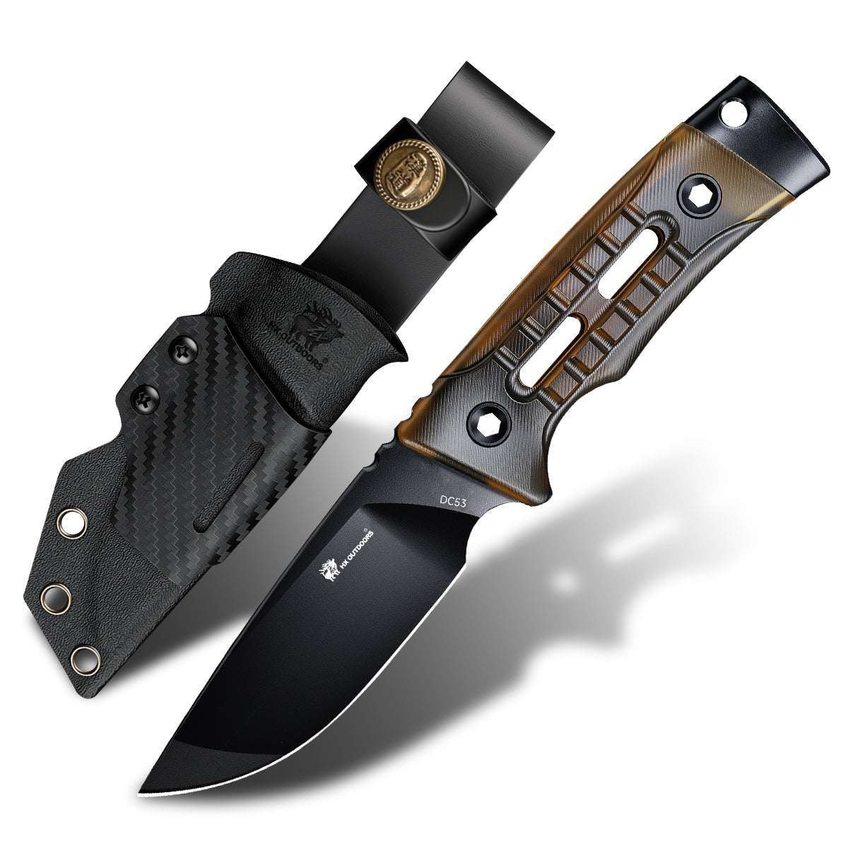 ROCK APEX PEI Edition DC53 Fixed Blade | EDC Camping Knife