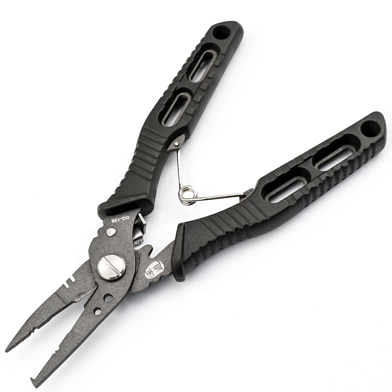 Plier HX OUTDOORS ROCK Fishing Pliers Black (6.3" 7CR17) GQ-13B from HX OUTDOORS