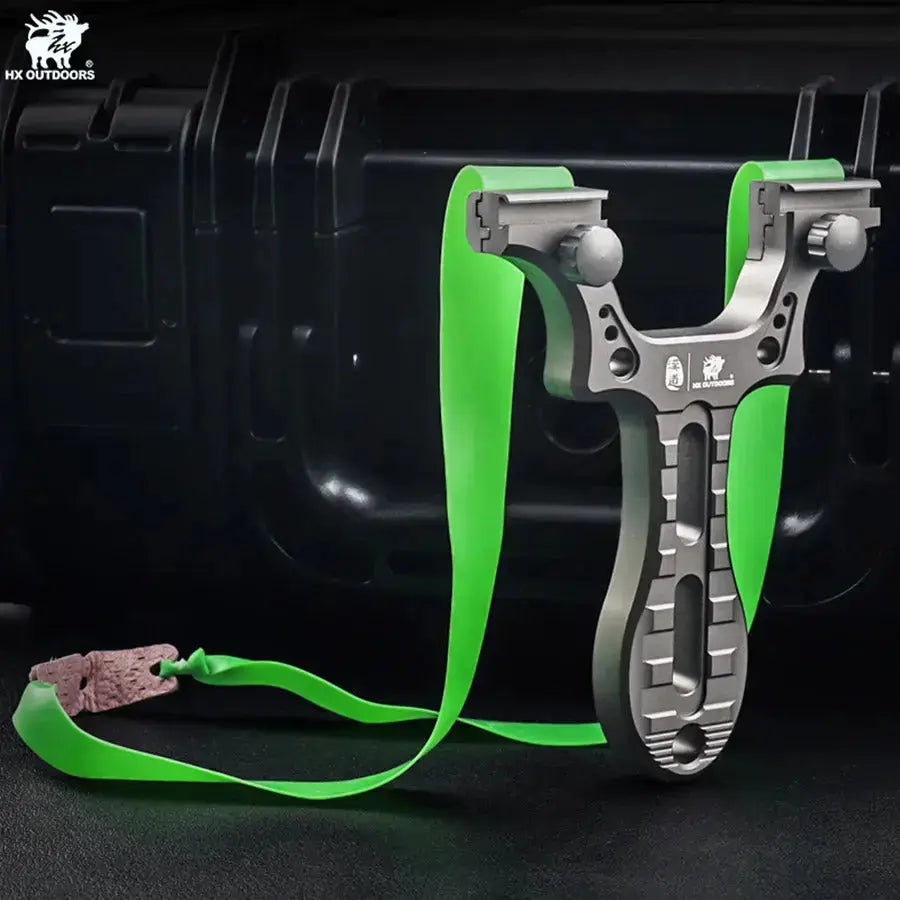 Slingshot ACCURlON Stealth Slingshot | Tactical Precision for Silent Missions from HX OUTDOORS