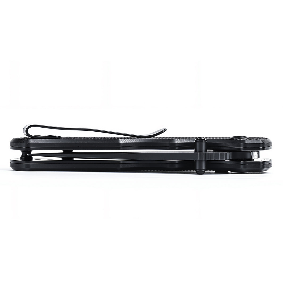 SCOUT | Pocket Knife | Button Lock | 2.68" 14C28N Black Blade | Black G10 Handle | HX OUTDOORS ZD-127B-S